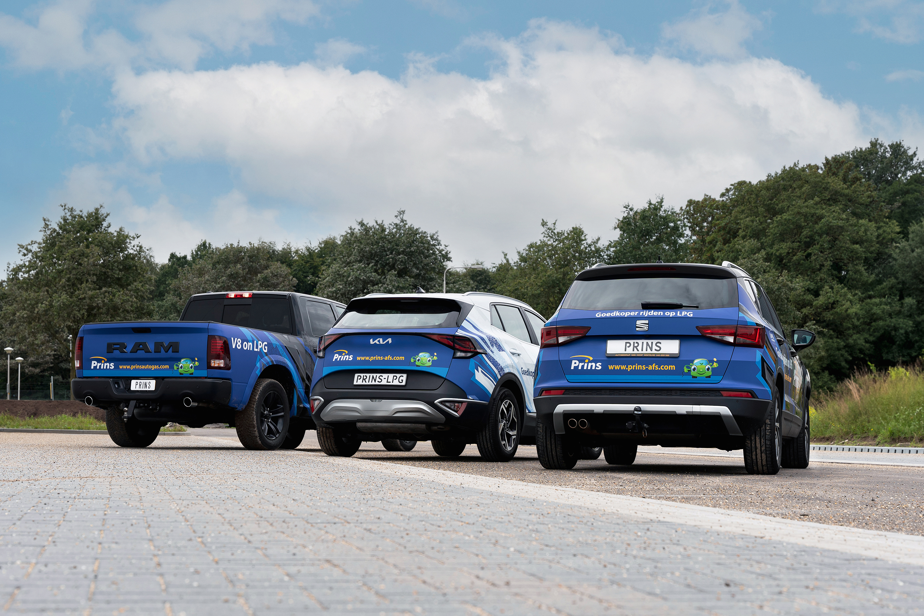 Prins autogas auto's
