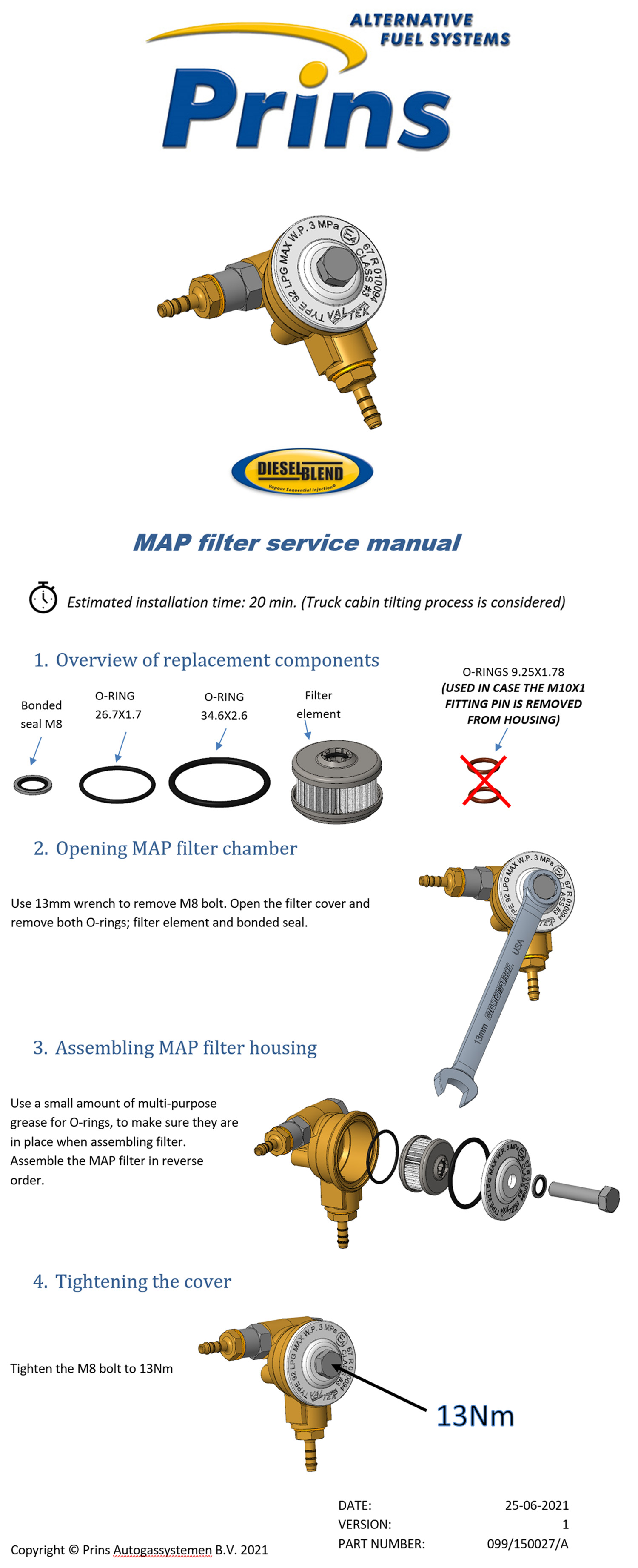 MAP service manual