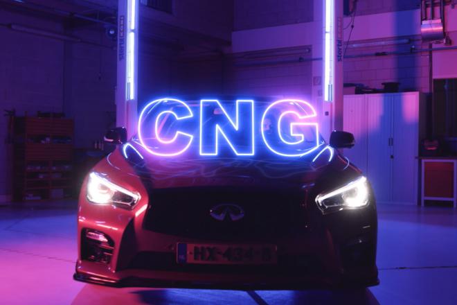 CNG tanken Prins Autogas